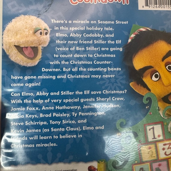 Sesame Street DVDs Follow That Bird Elmo’s Countdown To Christmas &Happy Holiday - Picture 4 of 11